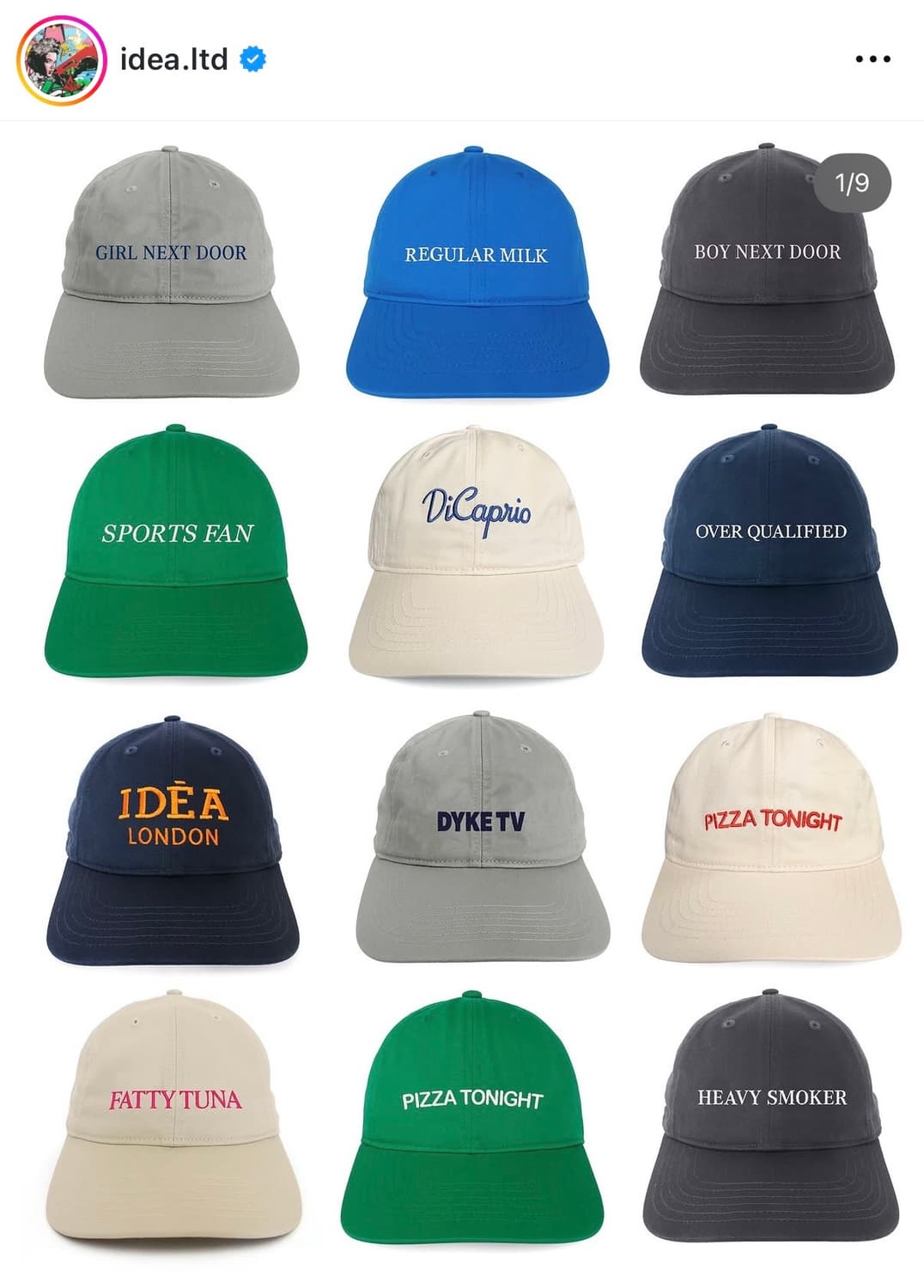 아이디어북스 모자 yoga tennis 상품이미지7