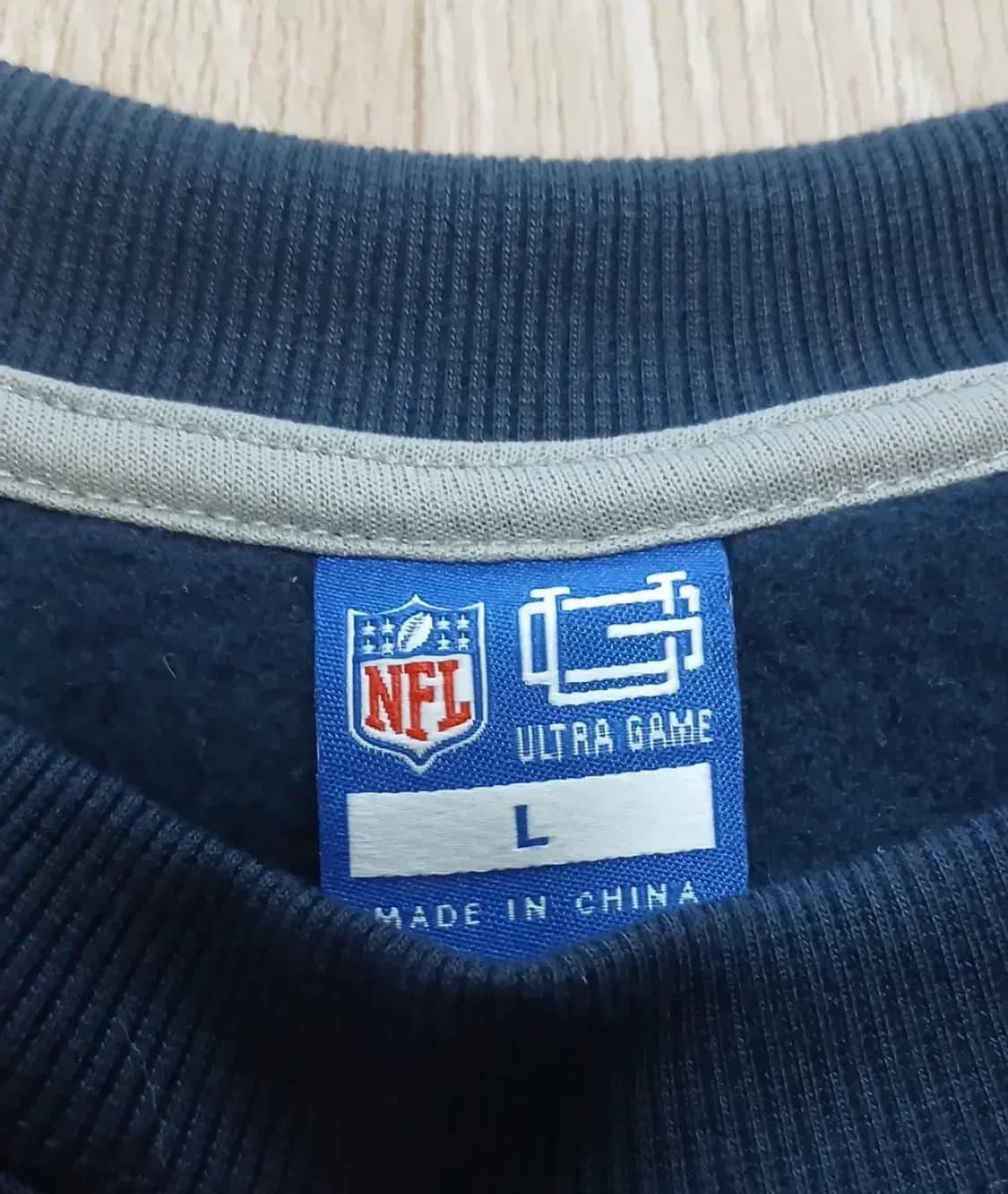 (새제품) NFL 댈러스 카우보이즈 기모 맨투맨 L 사이즈 상품이미지4