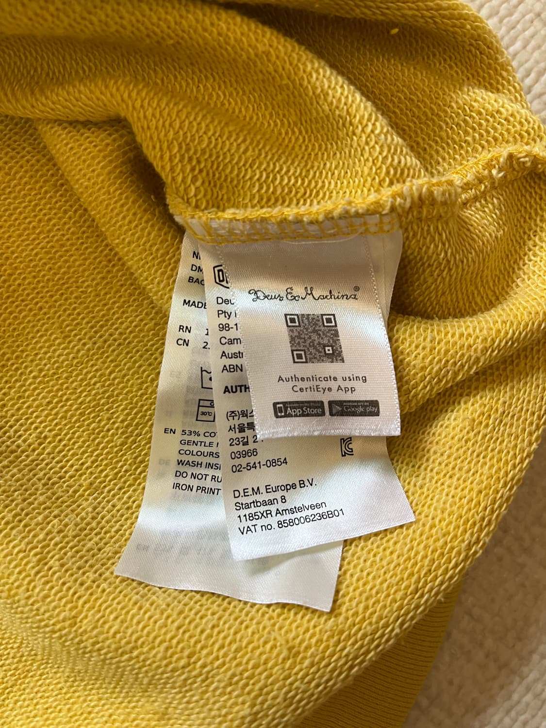 DEUS Ex Machina BACK BREAKER CREW SWEATS 상품이미지6