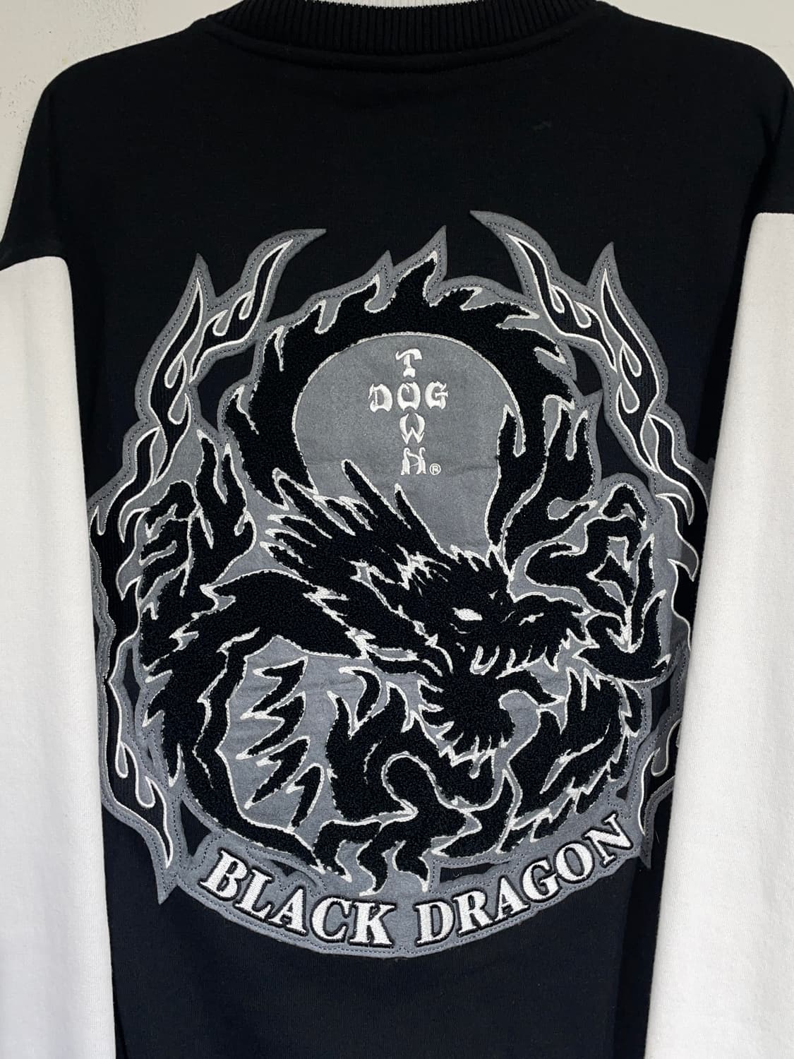 데드스탁 도그타운 블랙드래곤 오리엔탈 자수 바시티 자켓 F 상품이미지7