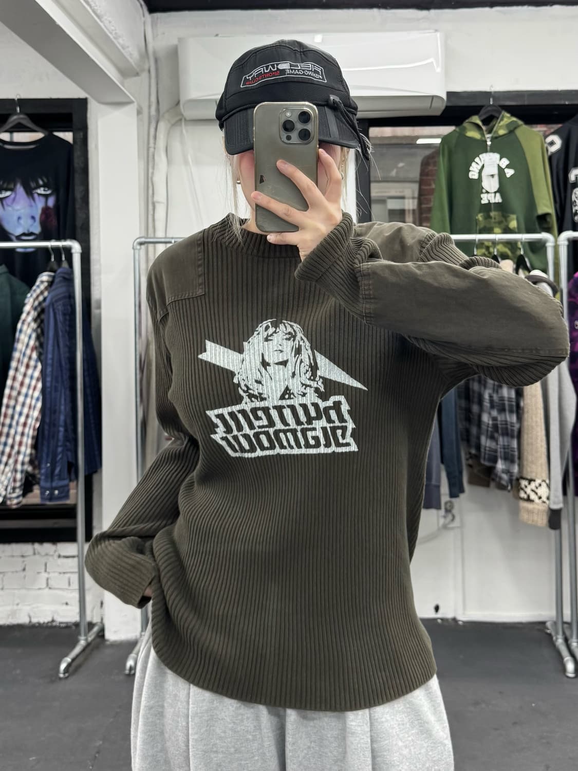 히스테릭 글래머 히스걸 코만도 니트 상품이미지1