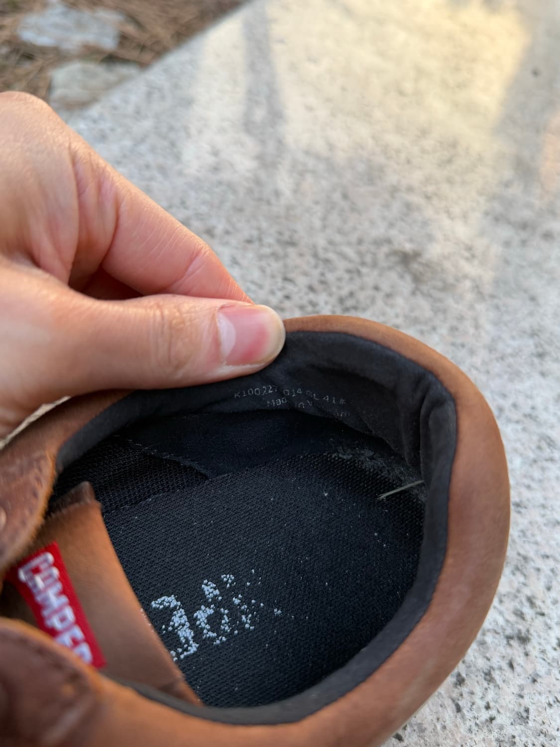 Camper 캠퍼 러너 포 레더 스니커즈 상품이미지8