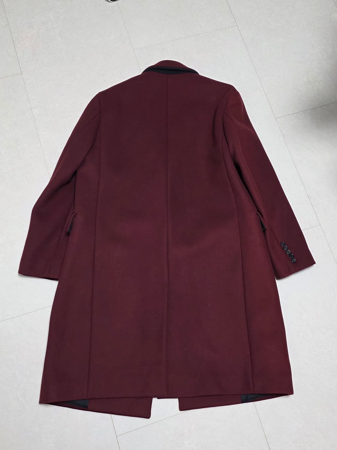 질스튜어트 와인 더블 코트 상품이미지4