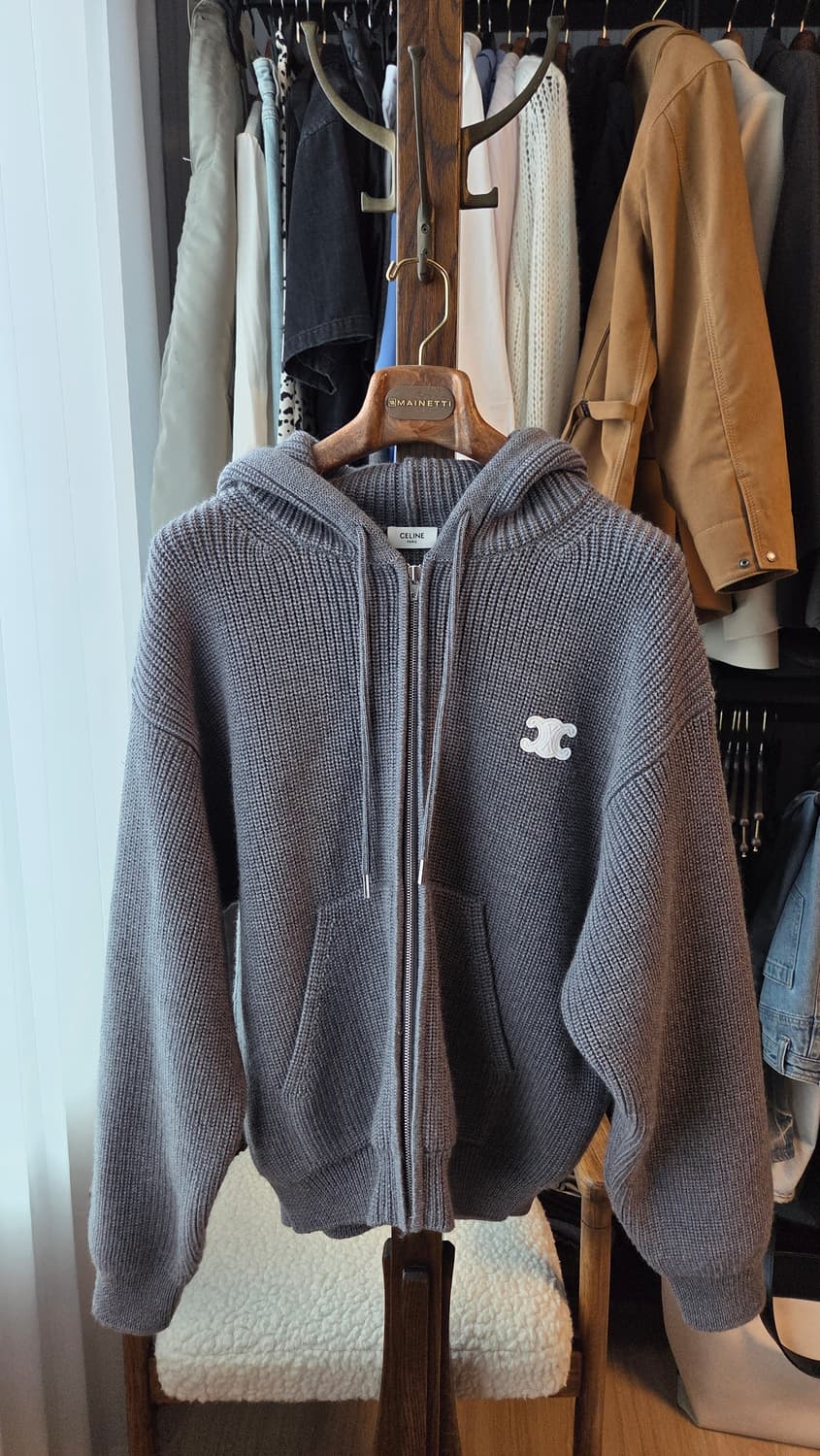 26년 셀린느 후드니트집업 상품이미지1