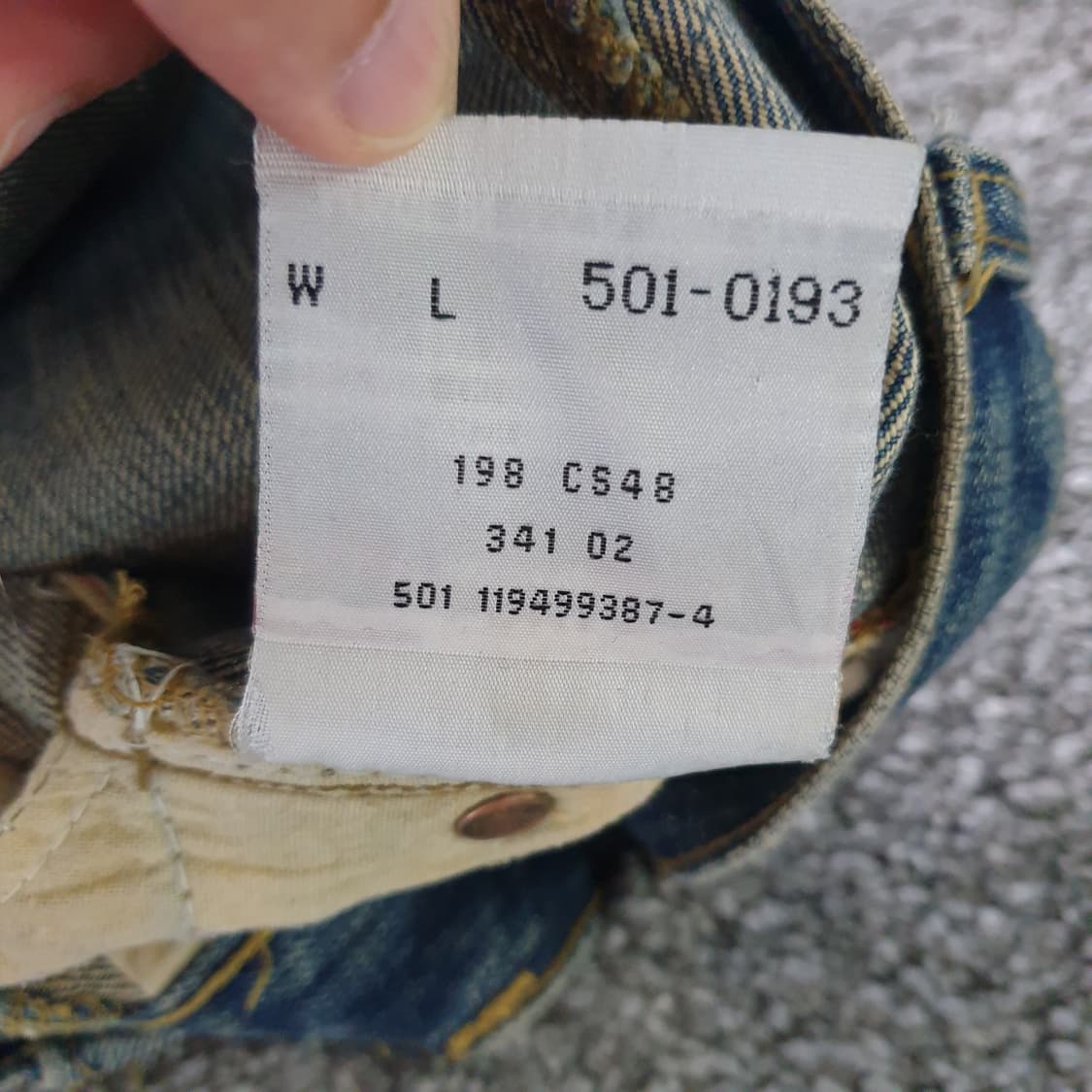 LEVI'S 데님 팬츠 상품이미지3