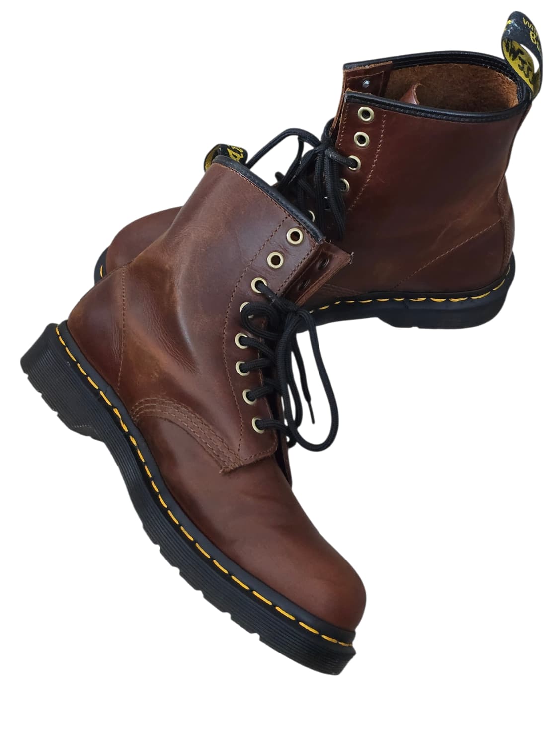 (260)닥터마틴 1460 8홀 브라운 부츠 상품이미지5