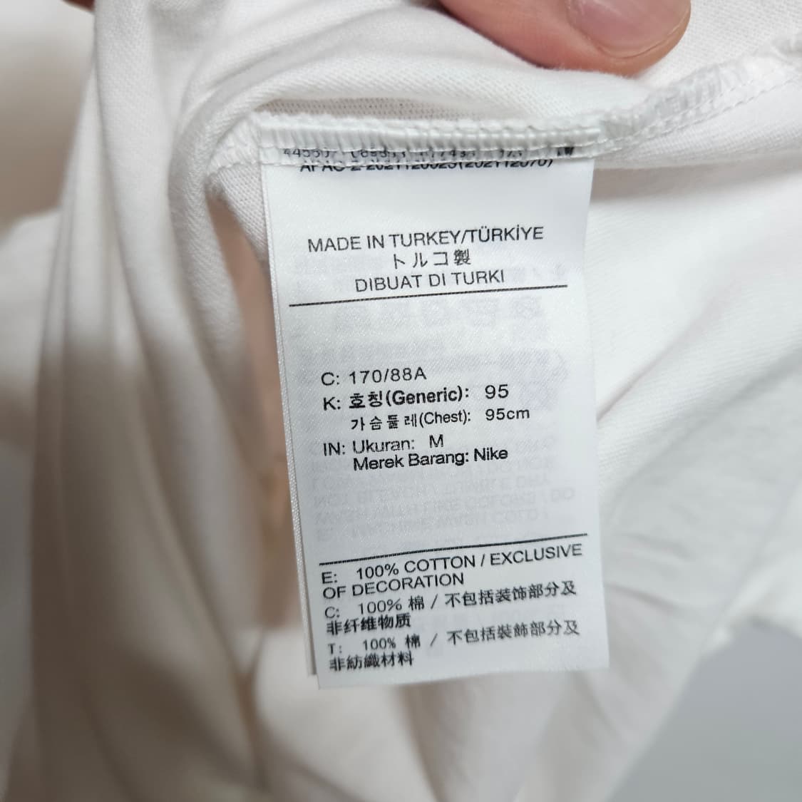 나이키 루즈핏 반팔 티셔츠 M 상품이미지5