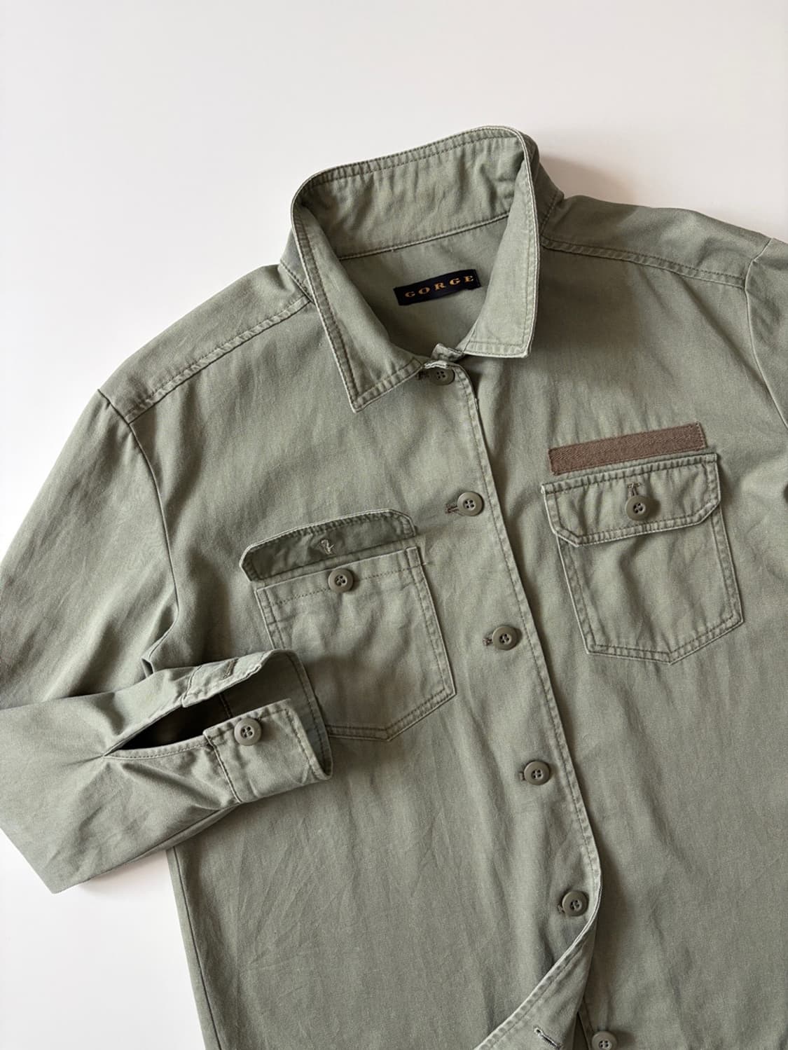 military shirt-jacket 상품이미지7
