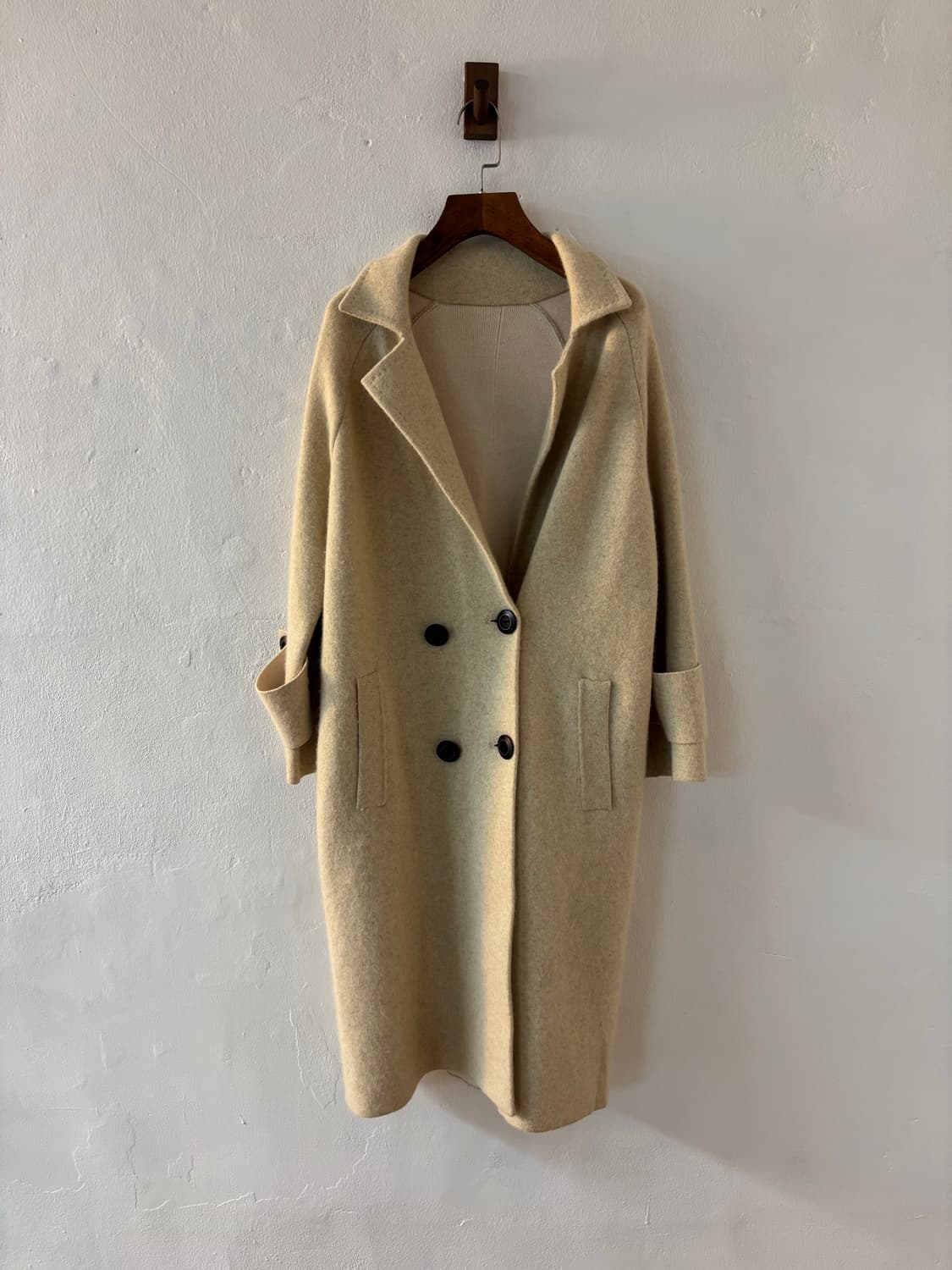 빈티지 캐시미어 더블코트 상품이미지1