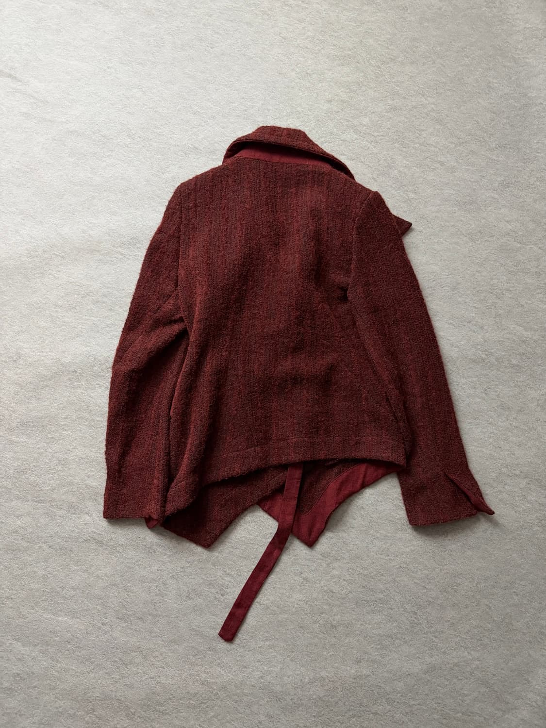 17FW 앤드뮐미스터 비대칭 울 자켓 상품이미지3