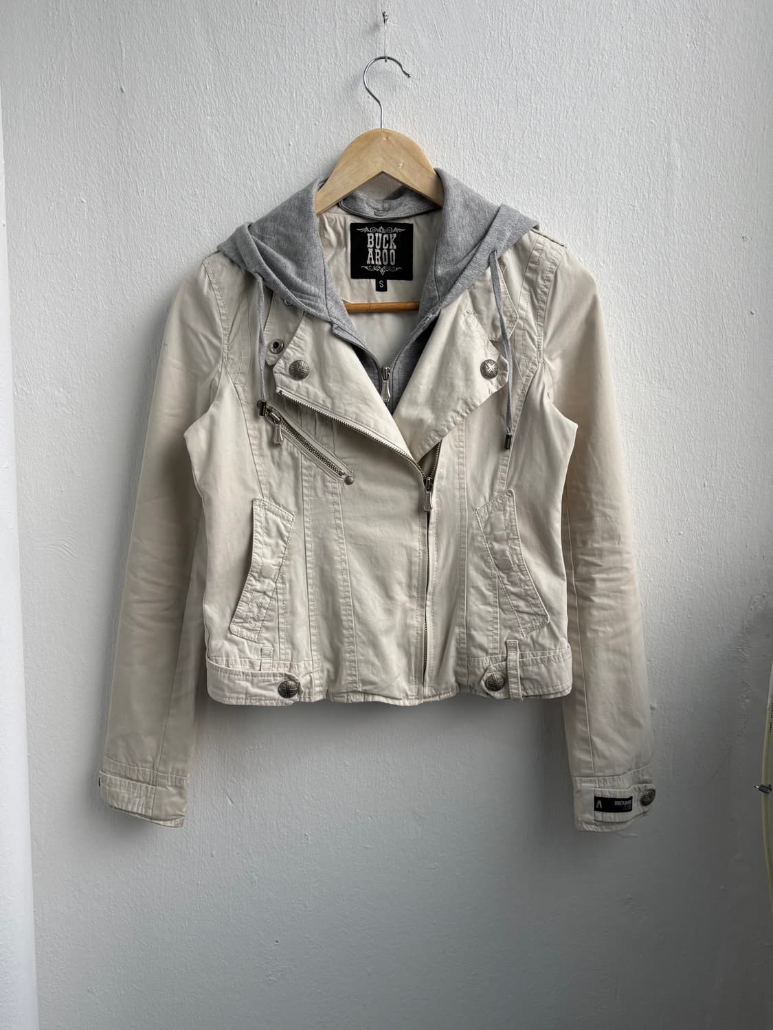 Buckaroo Ivory Hood Jacket  상품이미지6