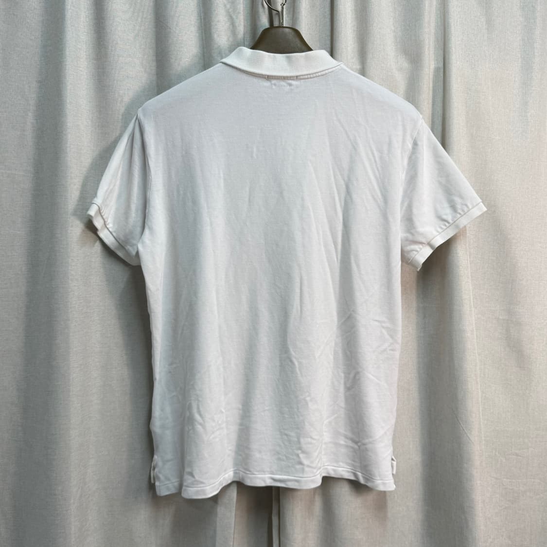 XL 폴로 랄프로렌 화이트 반팔 카라티 상품이미지4