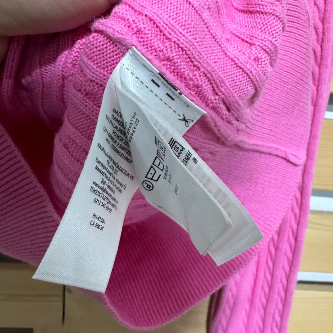 폴로 가디건 상품이미지4