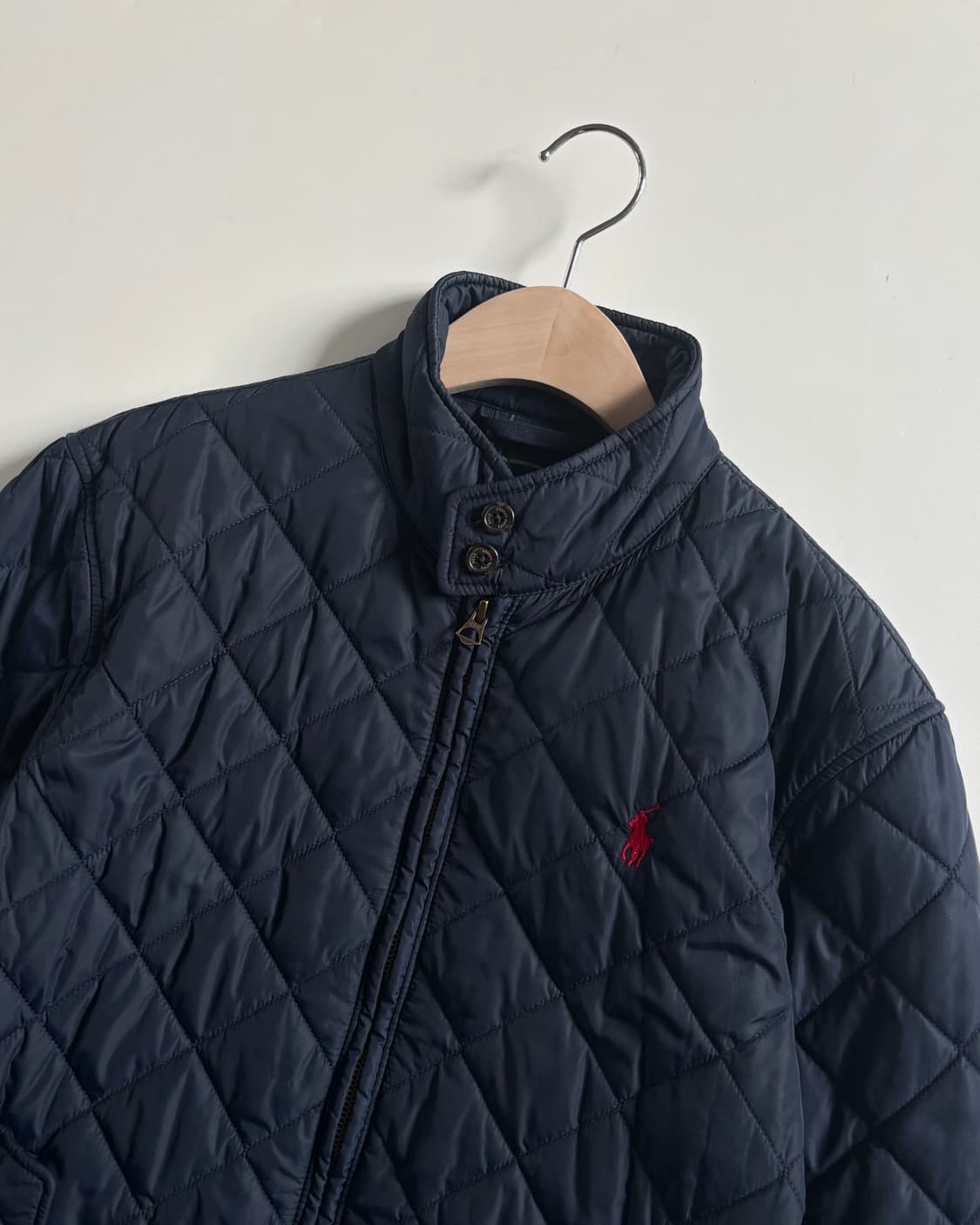 Polo 폴로 랄프로렌 신형 레드포니 네이비컬러 퀼팅 자켓 상품이미지4