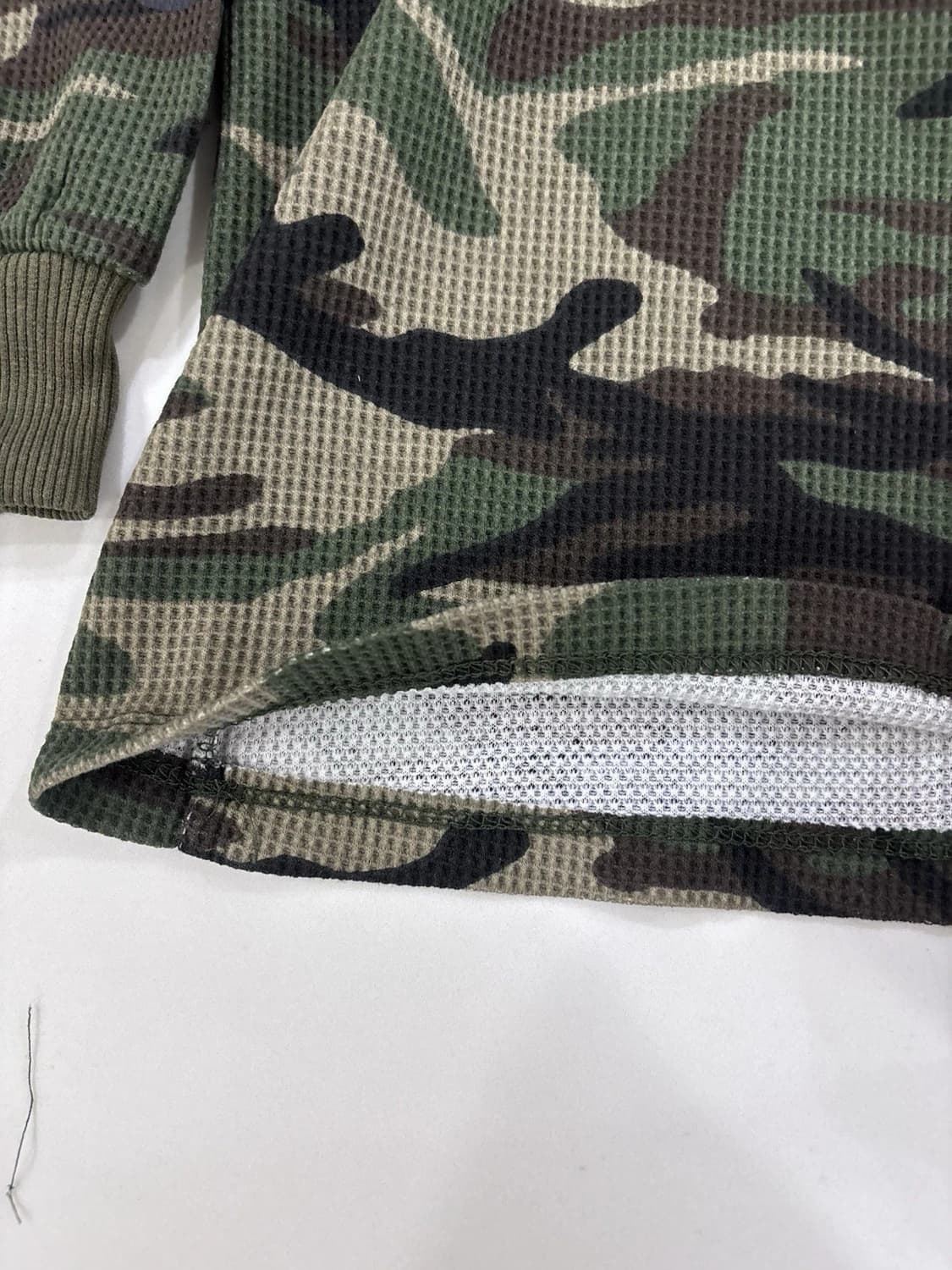 갤러리 디파트먼트 카모 써멀 와플 롱슬리브 상품이미지5