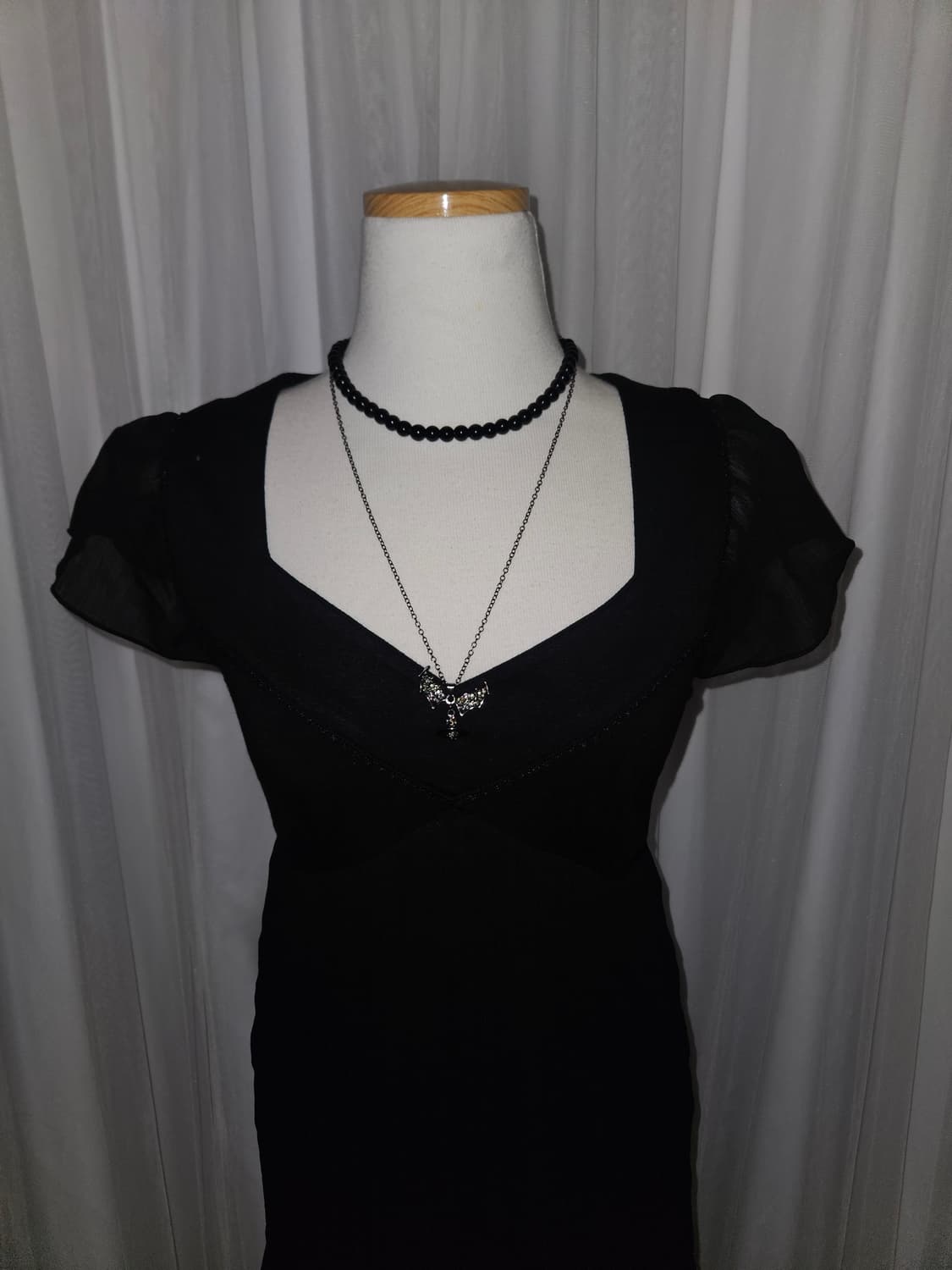 durer 블랙 슈슈룬 바닐라 히메 드레스 상품이미지2