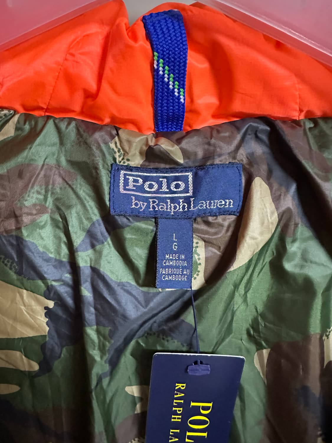 폴로랄프로렌 덕다운 패딩자켓 상품이미지5