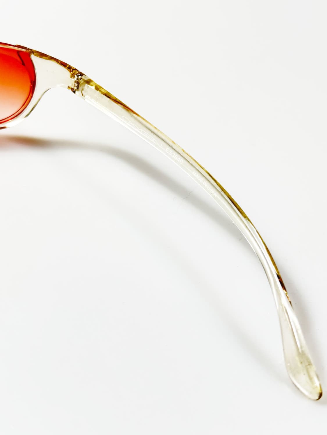 90s OXYGEN 투명 볼드 스퀘어 프레임 틴트 빈티지 선글라스 상품이미지6