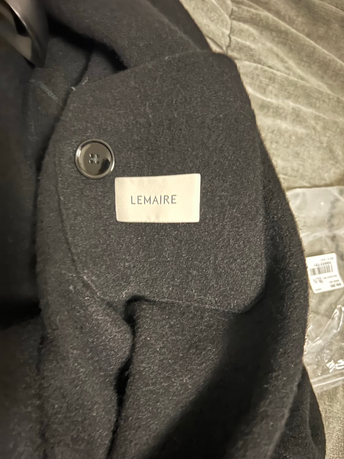 (xxs)르메르 22fw 랩코트 블랙 상품이미지5