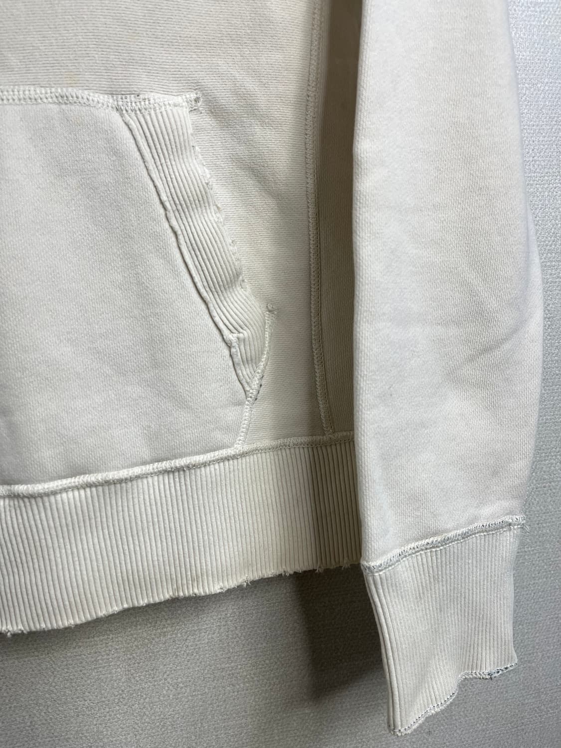 아베크롬비 빈티지 화이트 후드티 상품이미지5