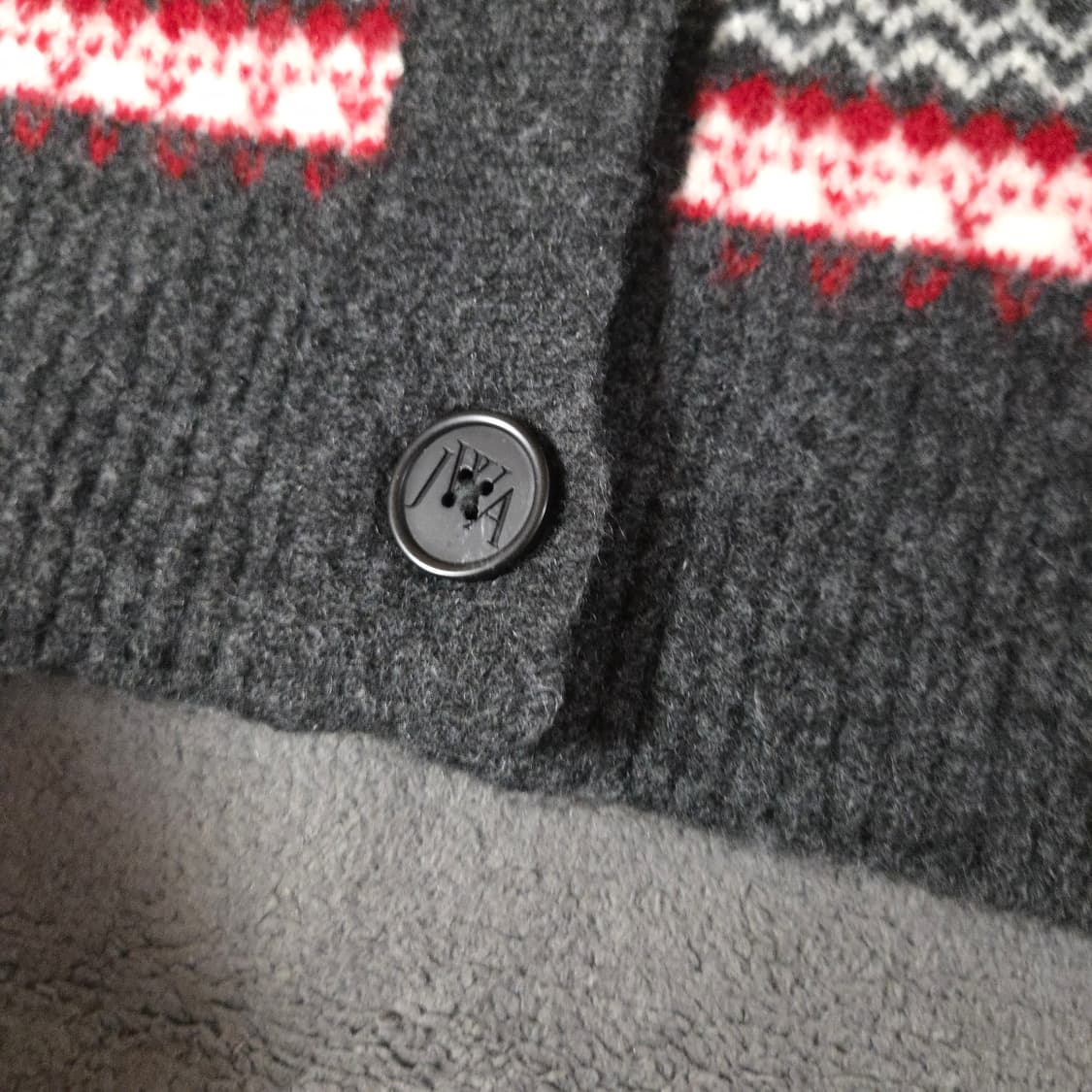 JW앤더슨 유니클로 노르딕 페어아일 가디건 L 상품이미지4