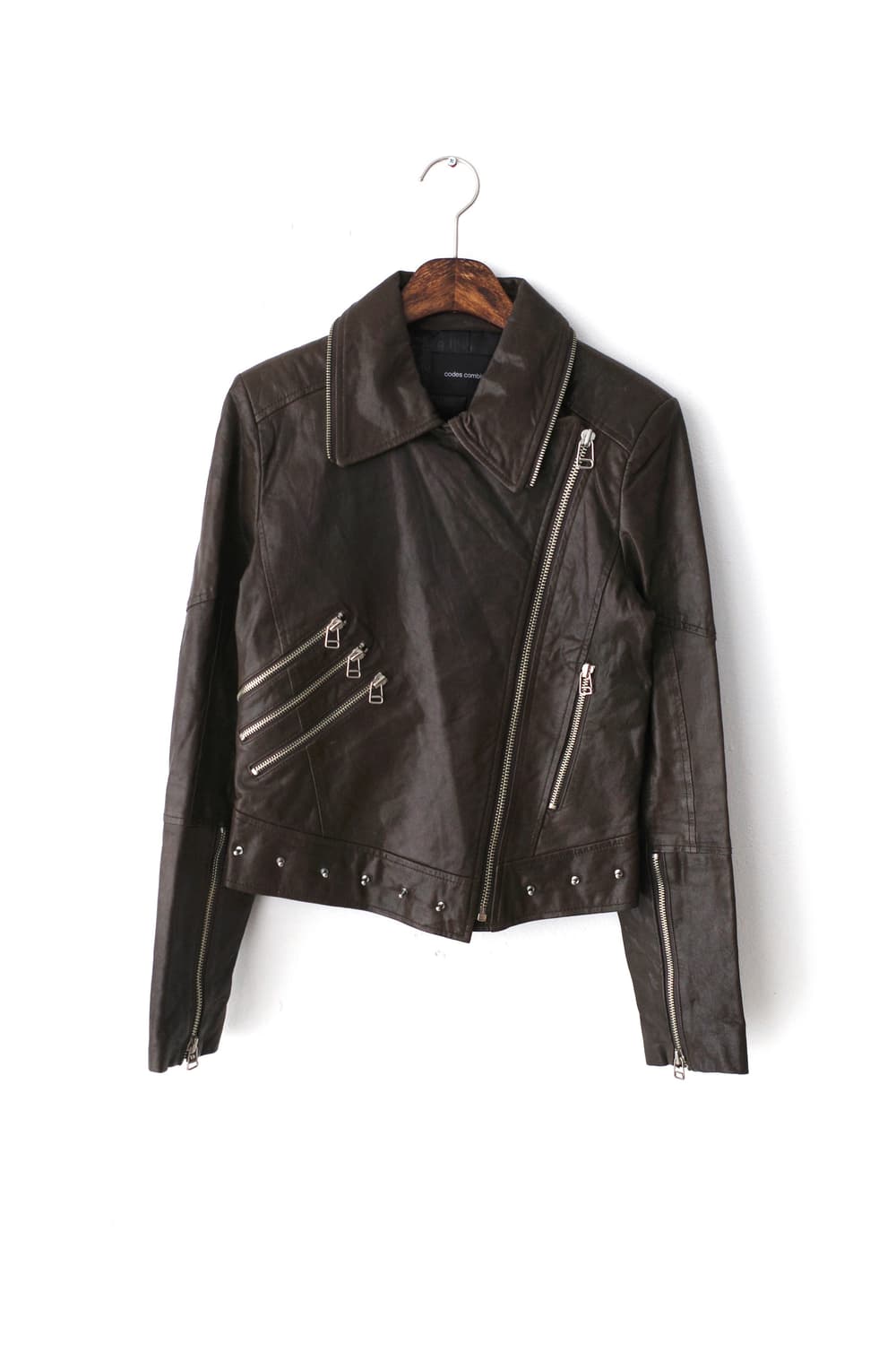 codes combine) zipper sheepskin leather 상품이미지1