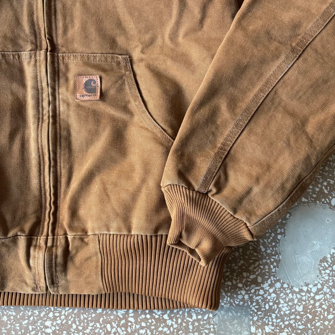 칼하트 J130-211 샌드스톤 덕 액티브 자켓 상품이미지3