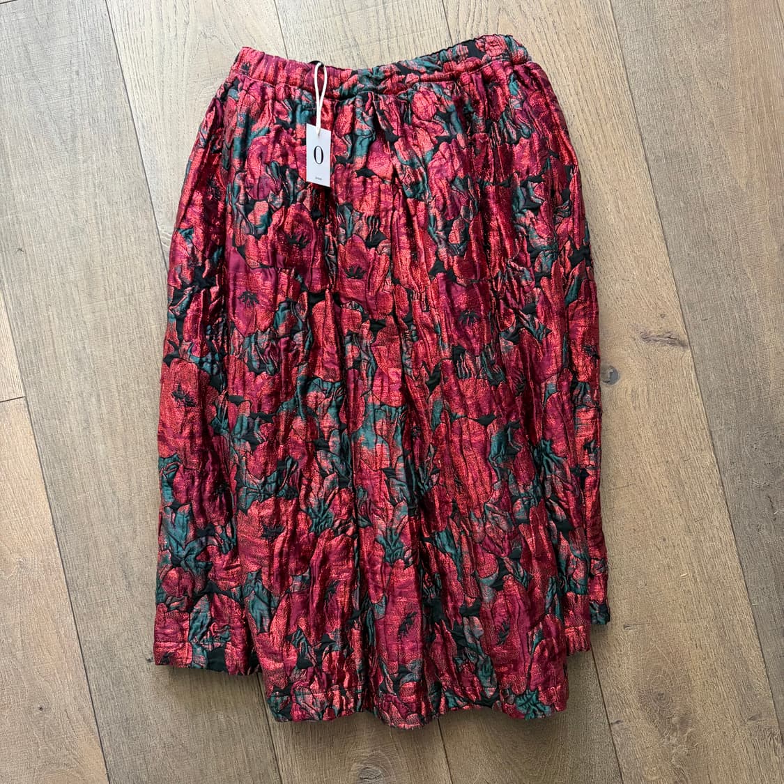Floral Jacquard Texture Volume Skirt 상품이미지10
