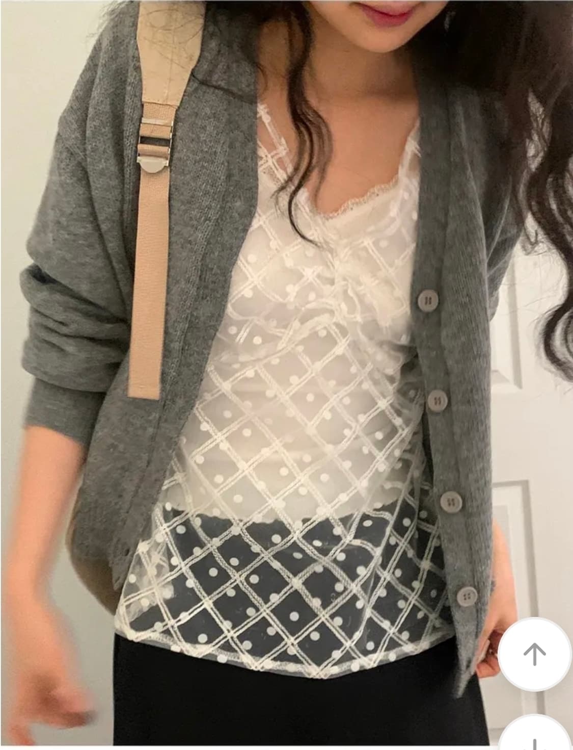 [새상품] 나이니 레이어드 뷔스티에 슬리브리스 상품이미지4