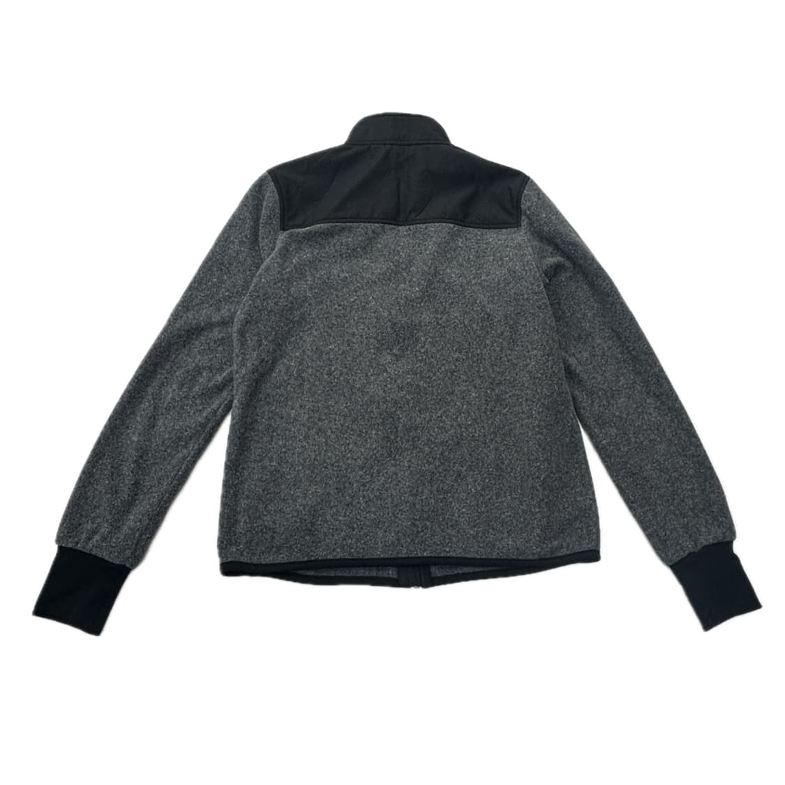 재팬 유니클로 블랙 포인트 플리스 집업 캠핑 캠퍼 지뢰계 핀터 후리스 상품이미지3