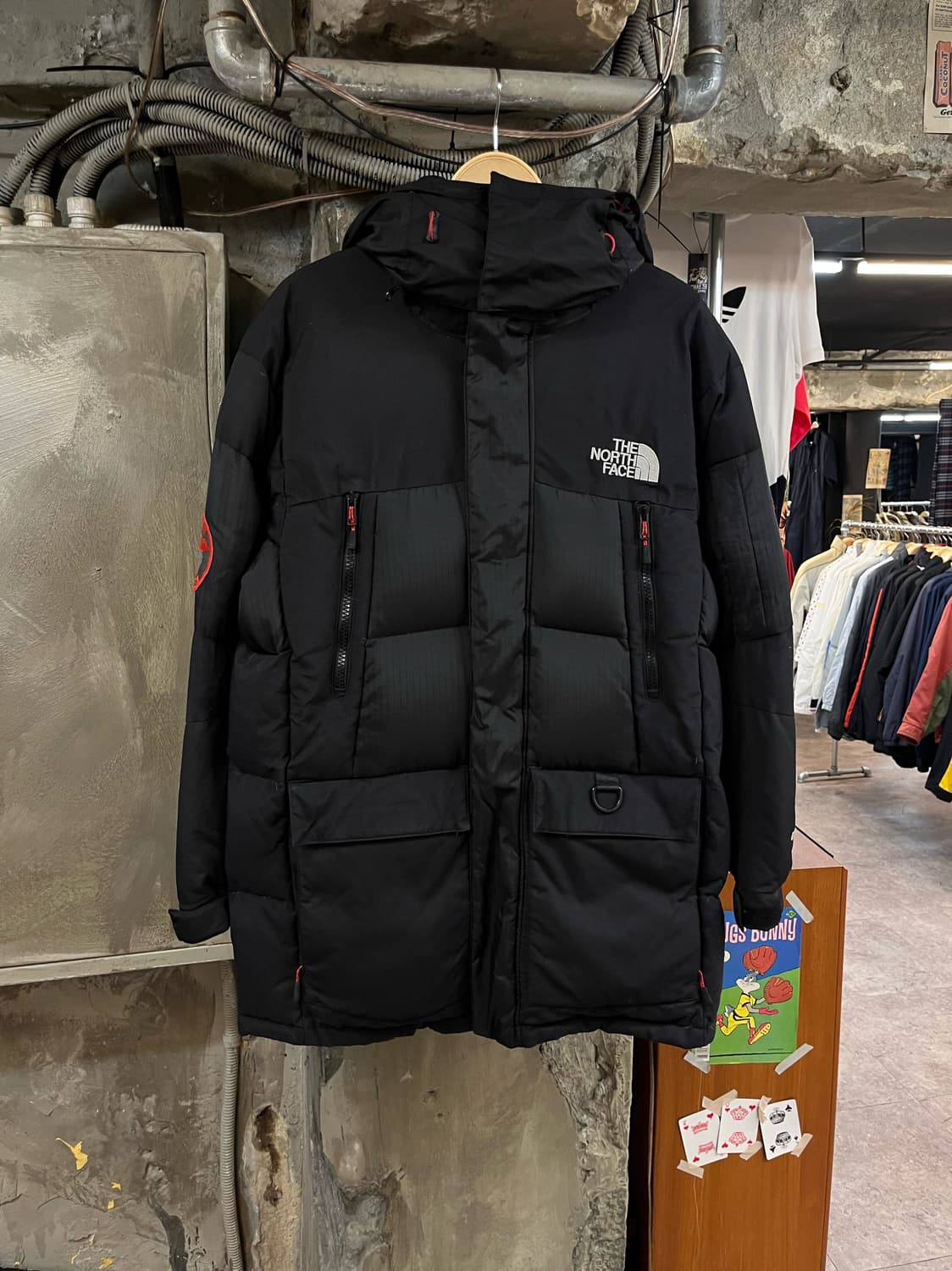 노스페이스 아스가르드 패딩 블랙 S #csz1775  상품이미지1