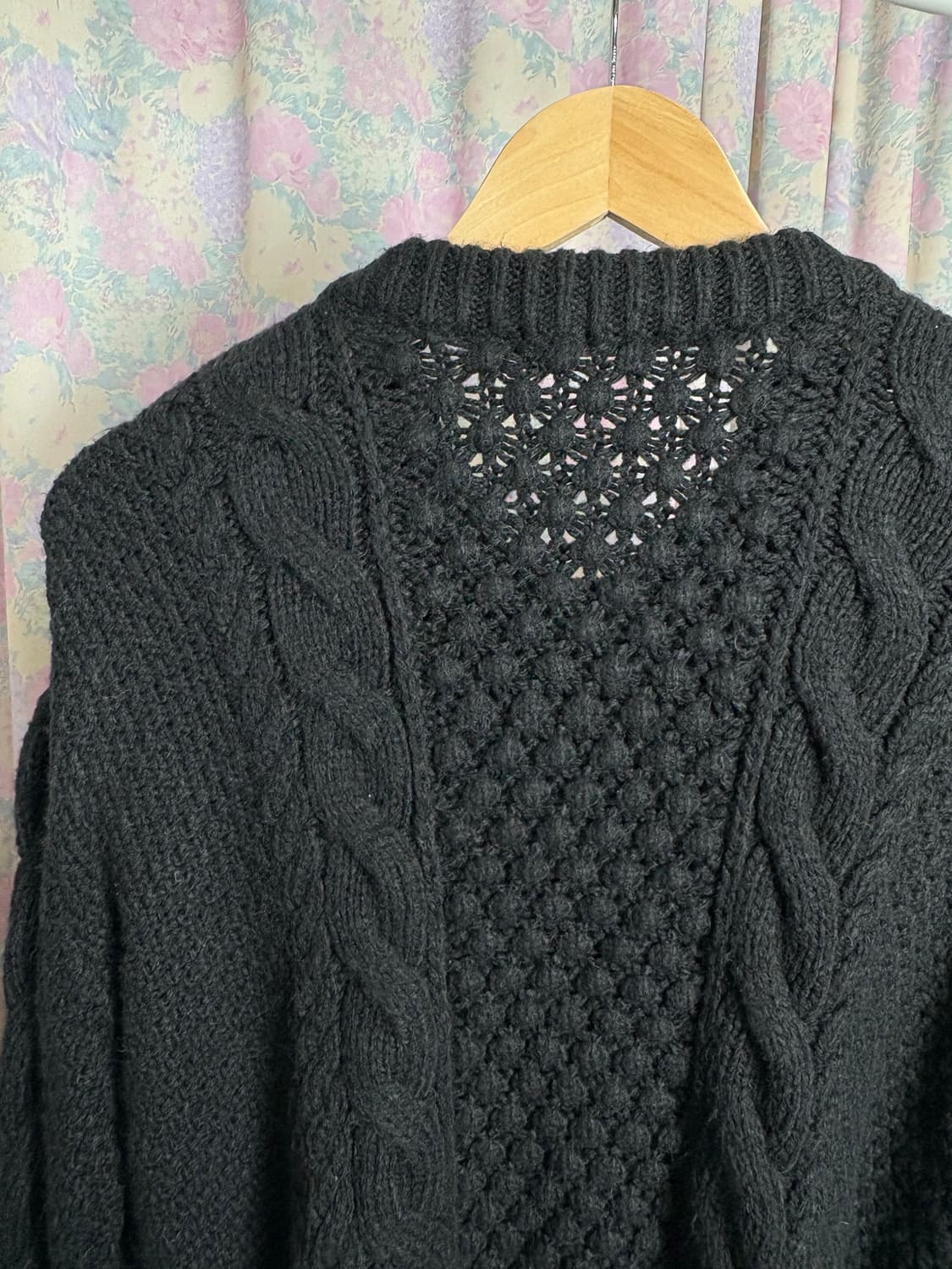 블랙 도톰 가디건 상품이미지10