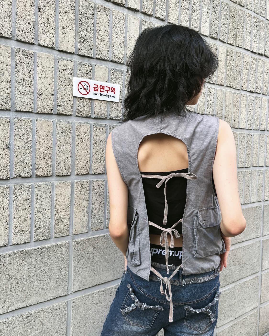 엔지니어드 가먼츠 백 오픈 디테일 베스트 상품이미지7