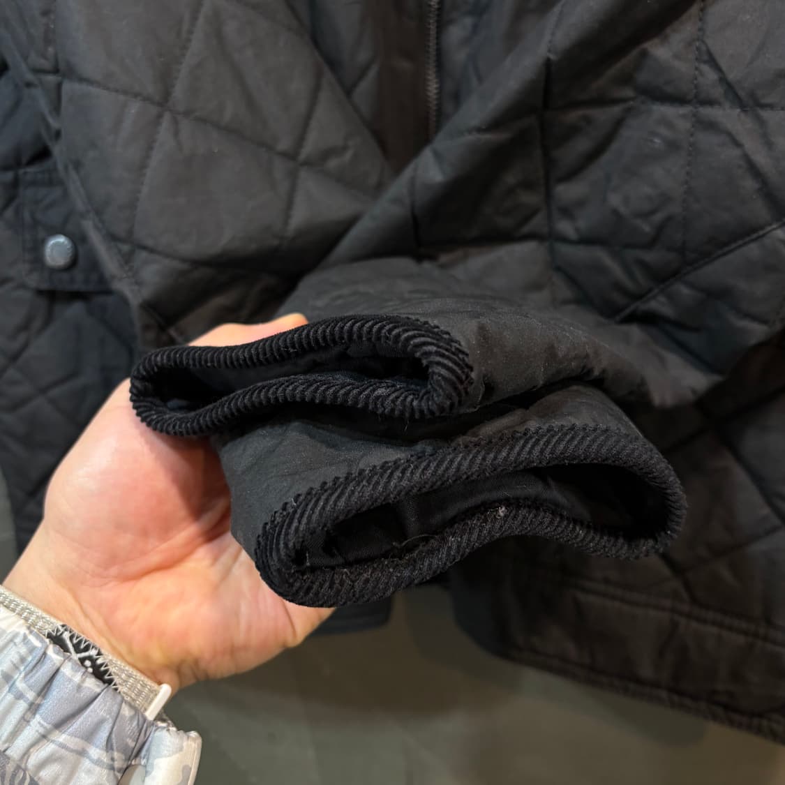 [38] Barbour 바버 퀼팅 왁스 자켓 상품이미지3