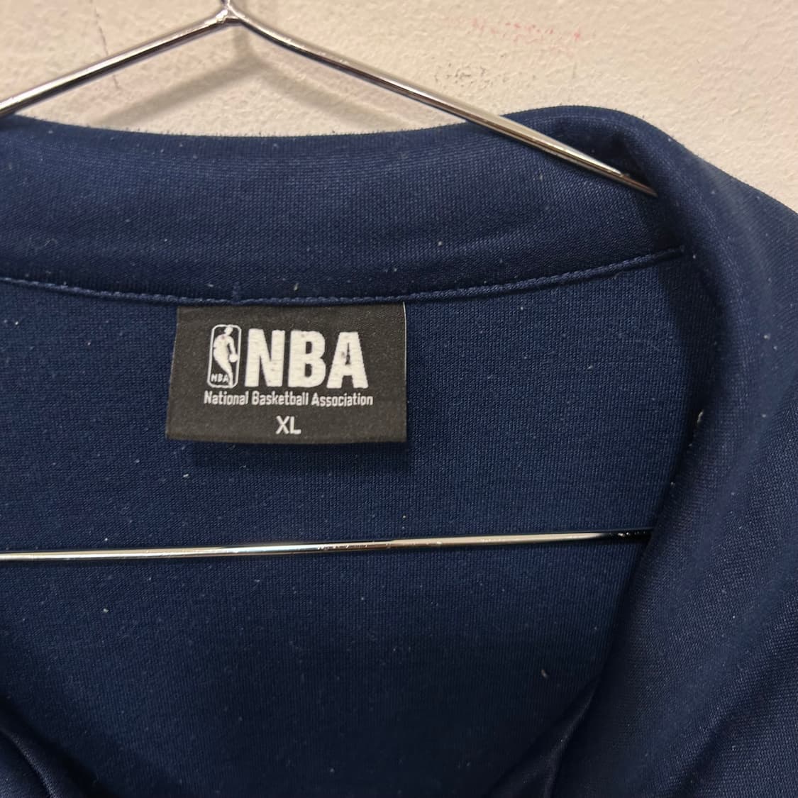 NBA 와펜로고 하이넥 오버핏 집업 져지 상품이미지3