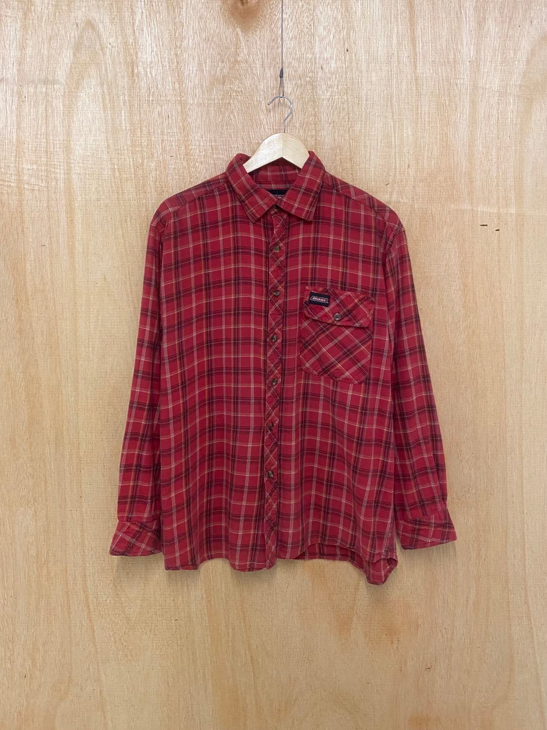 DICKIES flannel check shirts 디키즈 플란넬 셔츠 상품이미지2