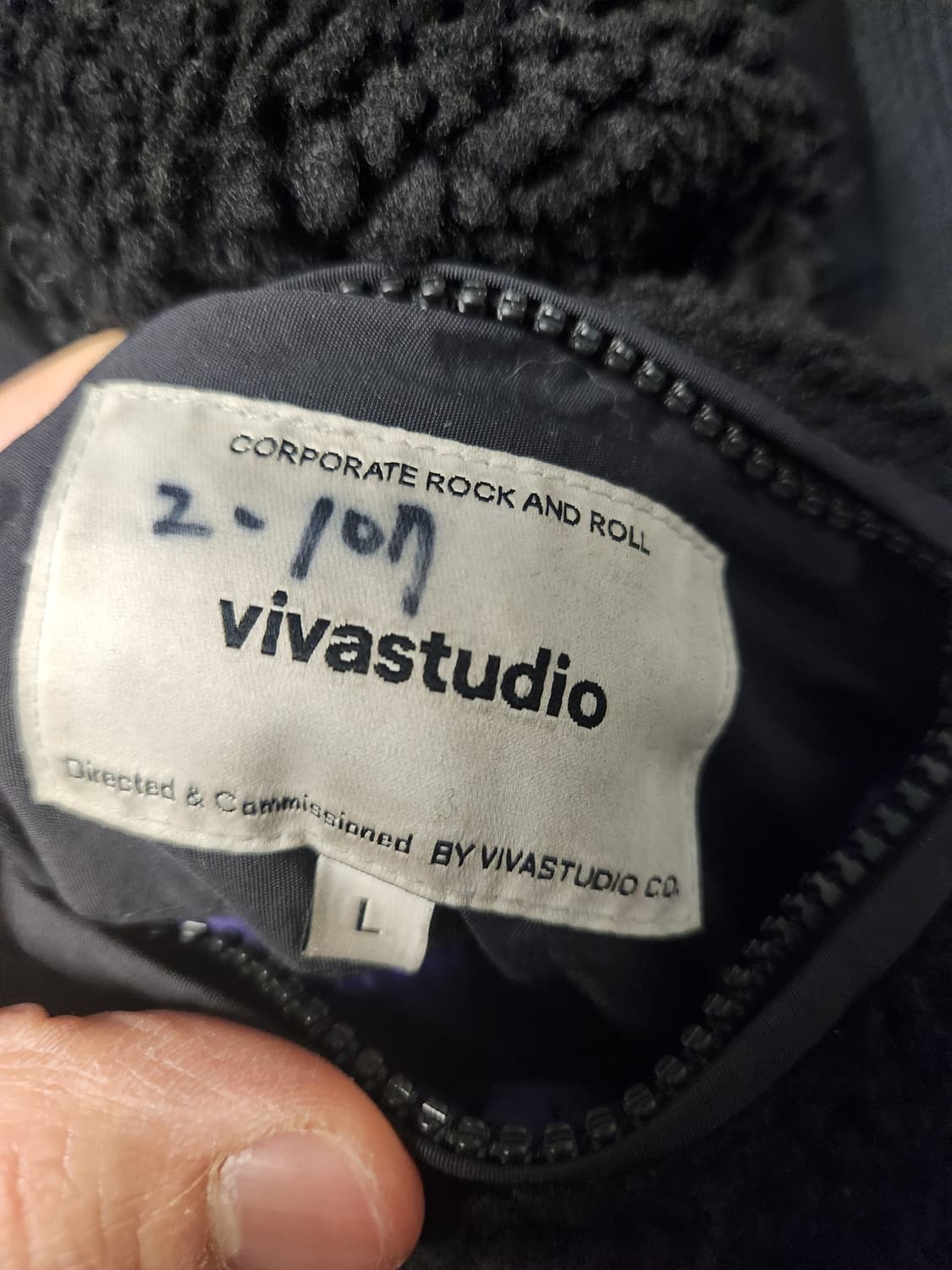 비바스튜디오 리버시블 플리스 자켓 L 상품이미지4