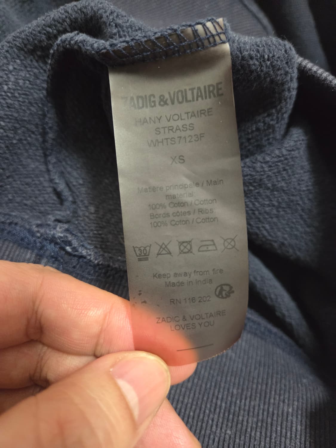 자딕앤볼테르 큐빅 스웻셔츠 상품이미지9