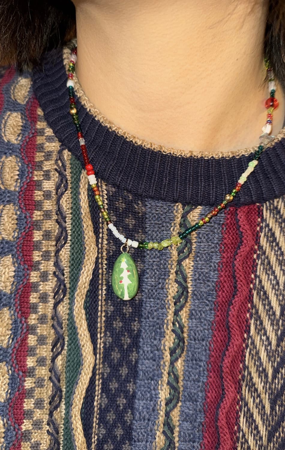 크리스마스 에디션 트리목걸이(온기only one) 상품이미지2