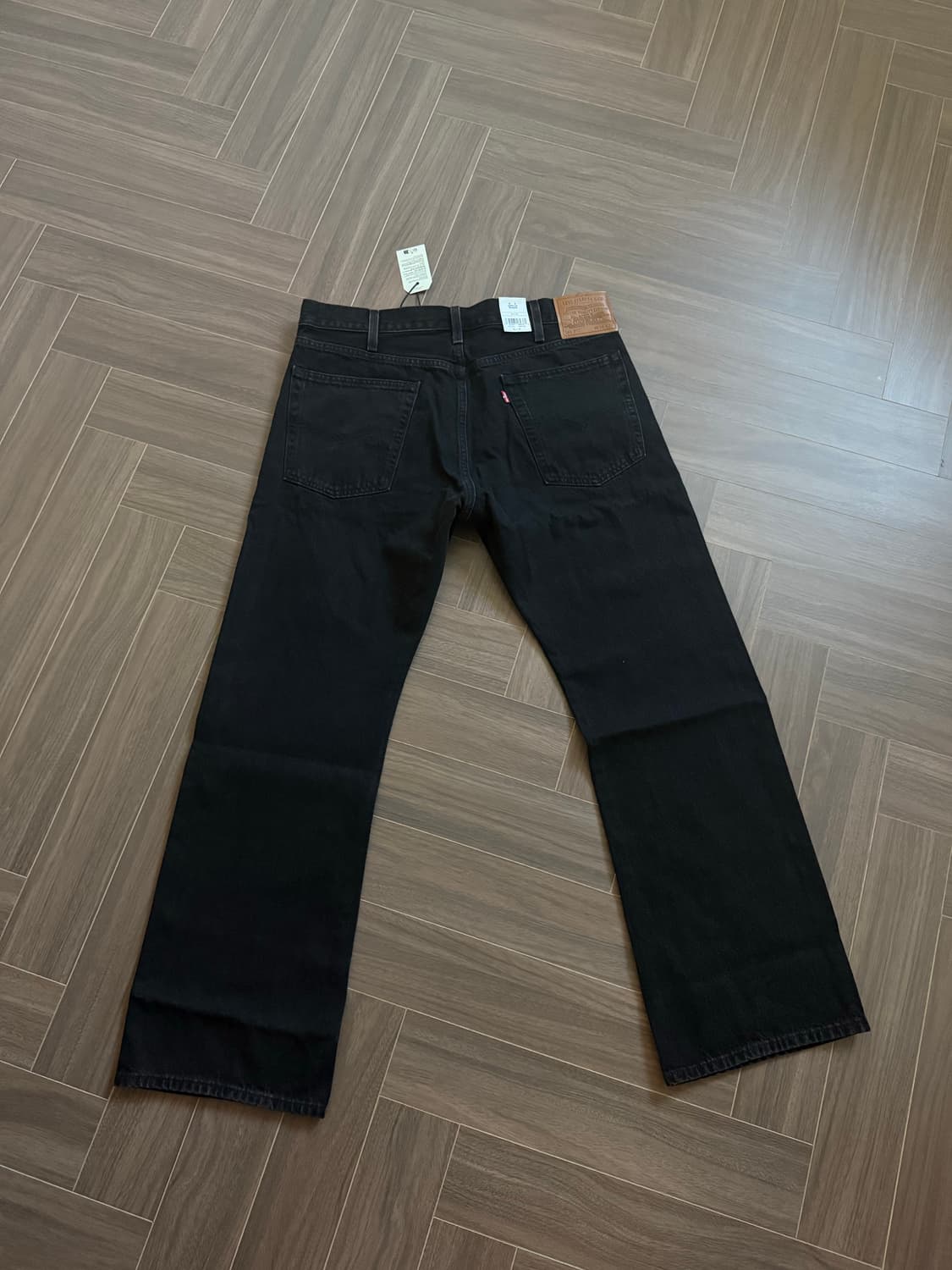 리바이스517 웰컴투로데오 블랙부츠컷 36x30 상품이미지2