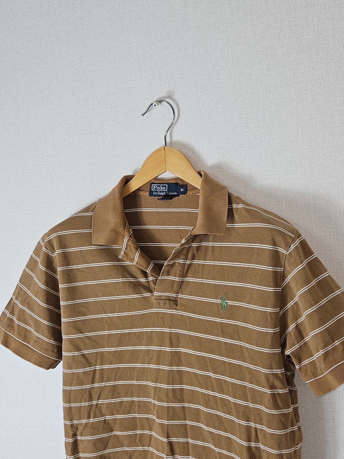 폴로 랄프로렌 브라운 카라반팔티 피케티 코튼 클래식 M 상품이미지2