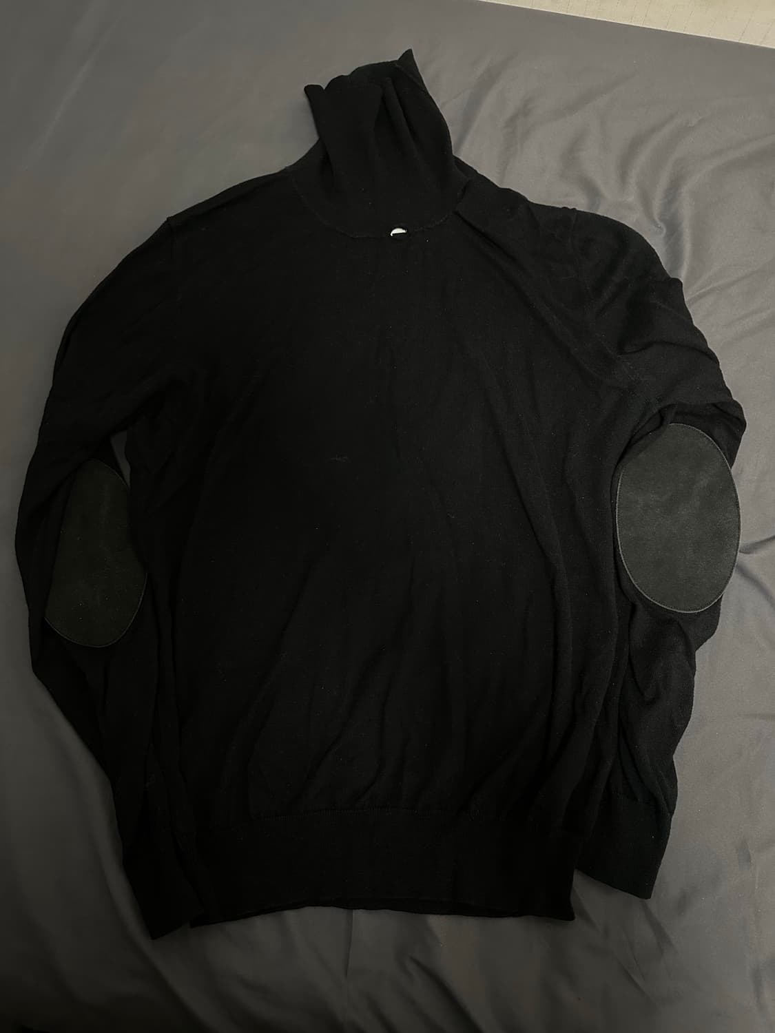 마르지엘라 엘보패치 디스트레스드  터틀넥 상품이미지1