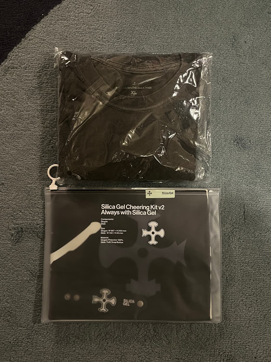 실리카겔 MD/머천 치어링키트v2 & 티셔츠 XL 상품이미지1