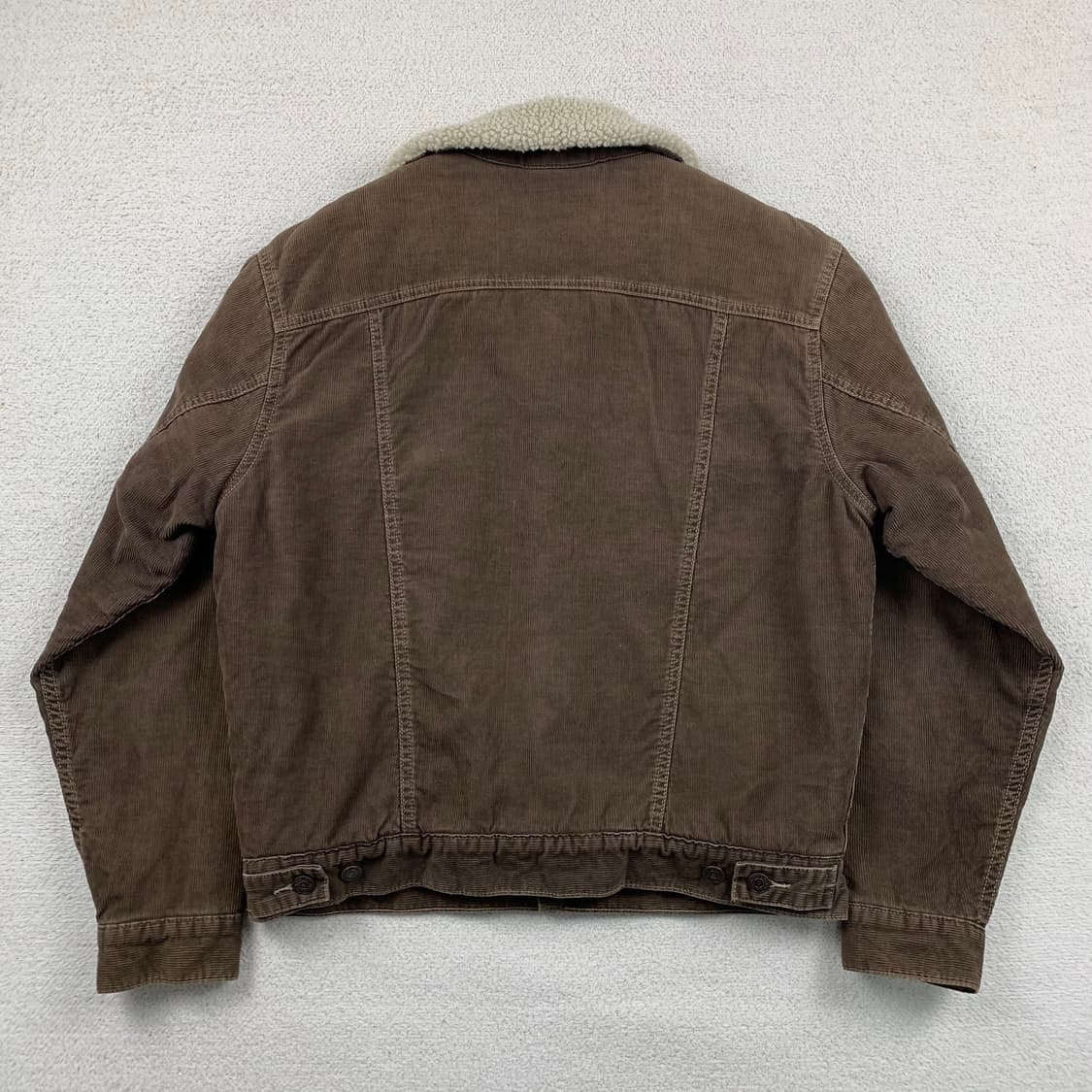 리바이스 레드텝 코듀로이 쉐르파 트러커 자켓 브라운 상품이미지2