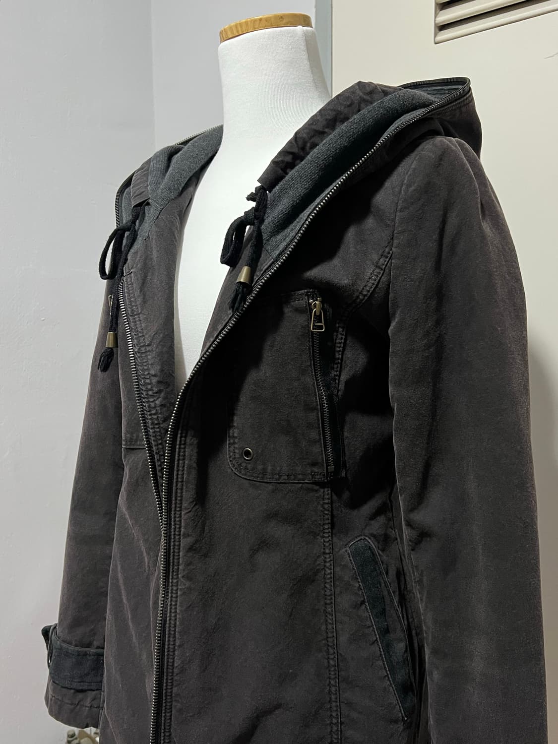 후드 집업 야상 자켓 상품이미지6