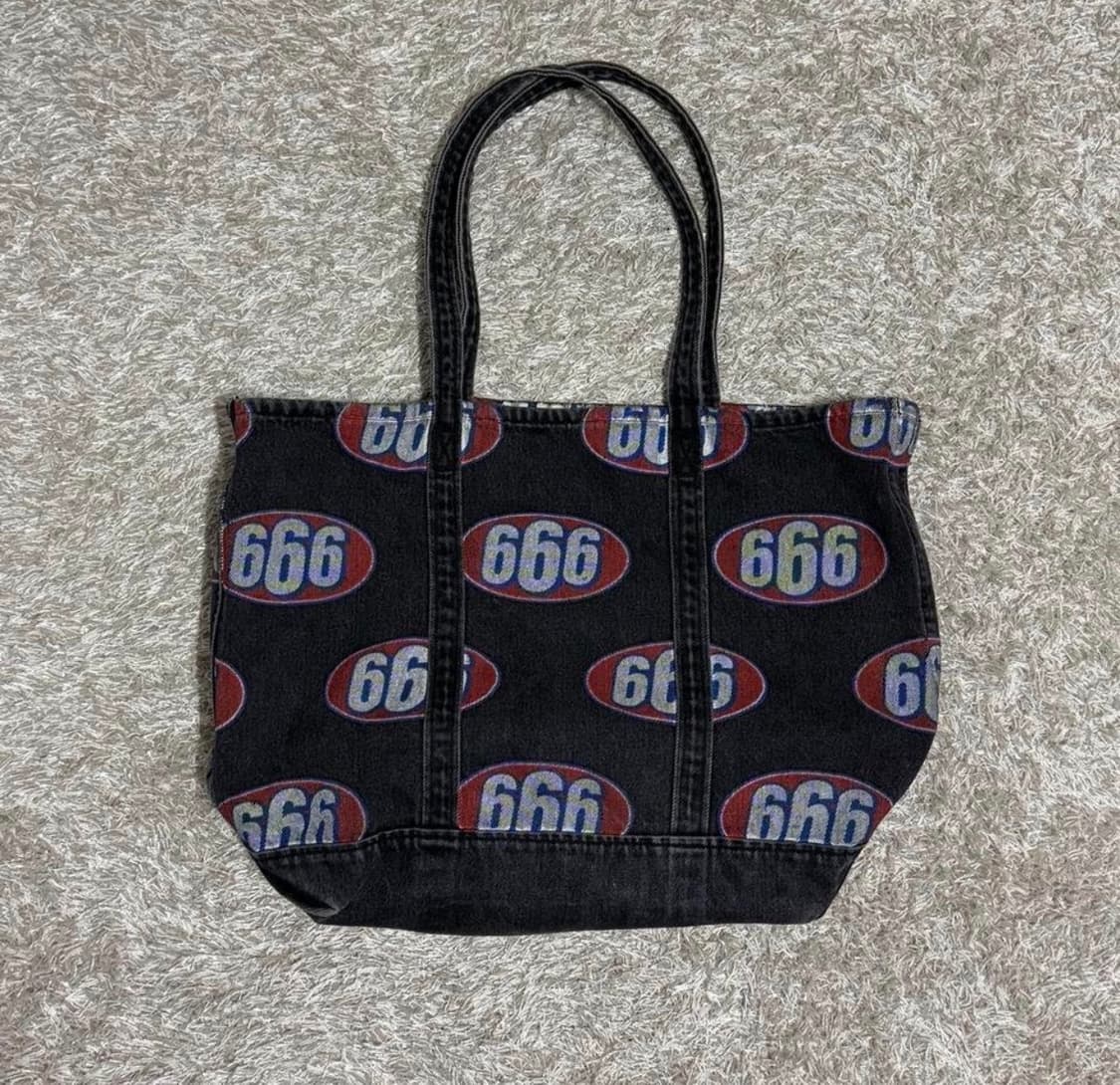 [리오브전포점] 슈프림 666 데님 토트 백 상품이미지2