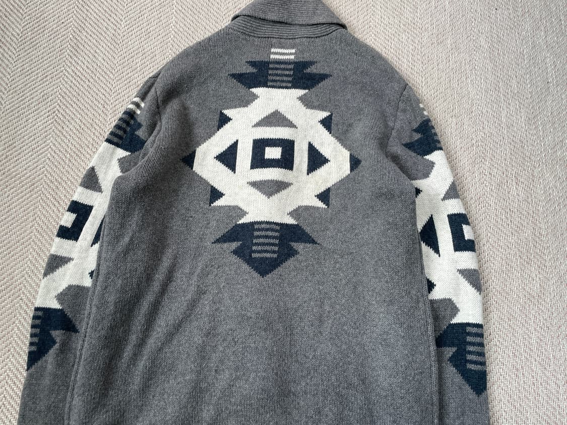 올드 갭 네이티브 에스닉 숄카라 가디건 J03685 상품이미지2