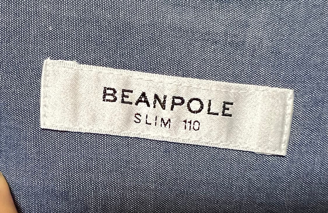 BEANPOLE 빈폴 남자 체크 버튼다운 반팔셔츠 캐주얼 XXL 110 상품이미지3