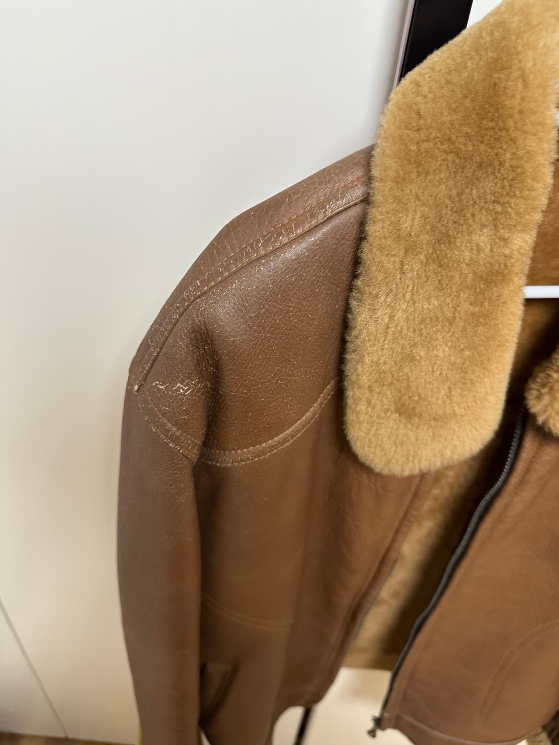 빈티지 그리핀 무스탕 자켓 팝니다 (양가죽) 상품이미지7