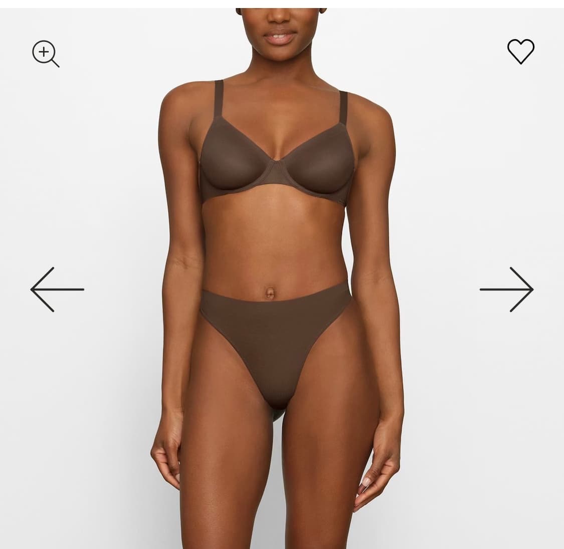 스킴스 SKIMS NO SHOW UNLINED DEMI BRA 상품이미지1